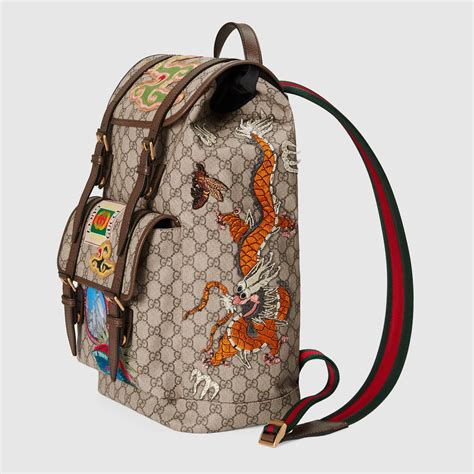 fake gucci courrier soft gg supreme backpack